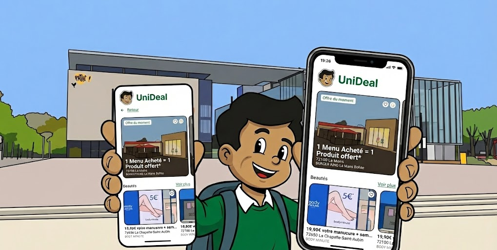 UniDeal : L'Appli qui Connecte Étudiants et Entreprises